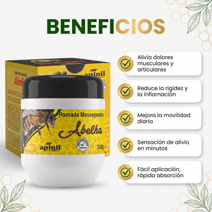 Beneficios de la Crema de Veneno de Abeja para el alivio articular