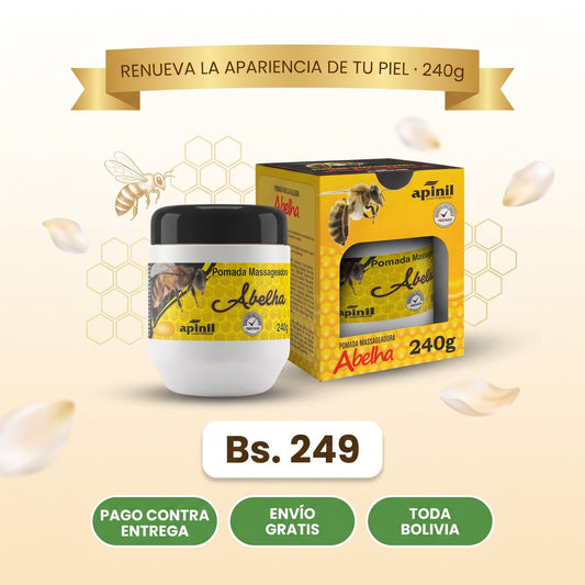 Crema de Veneno de Abeja para la piel — pago contra entrega y envío gratis en toda Bolivia